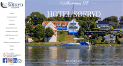 Desktop Screenshot of hotel-sofryd.dk