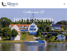 Tablet Screenshot of hotel-sofryd.dk